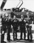 No 77 Squadron Association Williamtown photo gallery - CHECKMATES 1973  l to r:  John Sexton, Barry Turner, John Jacobsen, Jack Smith & Dave Bowden  (Jack Smith)